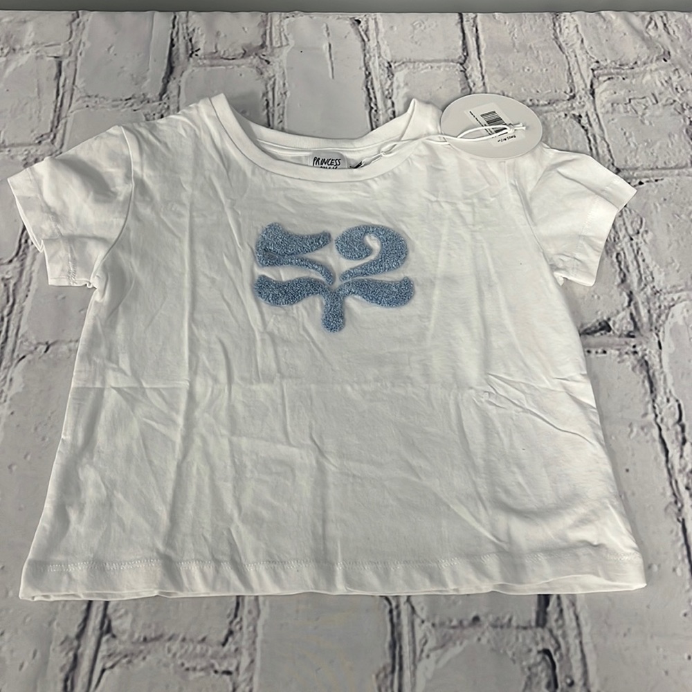 Princess Polly Organic Cotton Take Care Baby Tee Sz 0. - Picture 2 of 10